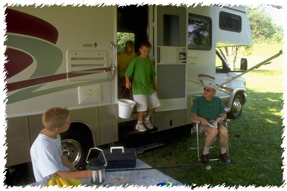outdoor recreation fun with RVing